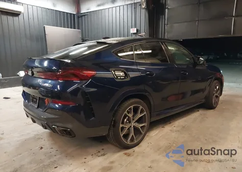 2025 BMW X6 M60I из США, поврежденный, VIN 5UX43EX03S9X19882